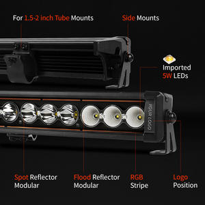 Barra de Luz LED RGB Todoterreno de 32 Pulgadas, Modelo 2026, Venta al por Mayor, Barra LED RGBW de 32 Pulgadas para Camioneta Polaris RZR - Product Image 2