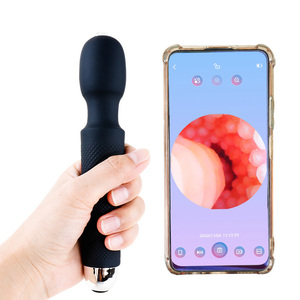 Vibrateur caméra Great Force Dildo <span class=keywords><strong>pour</strong></span> femme, masseur féminin, vibromasseur clitoridien connecté Wi-Fi, jouet sexuel <span class=keywords><strong>pour</strong></span> adulte - Product Image 1