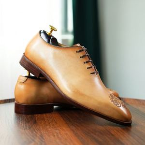 Zapatos de Vestir para Hombre, Estilo Moderno, de Cuero Genuino, Formales, para Oficina - Product Image 5