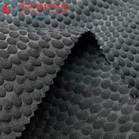Tejido de punto elástico 3D gofrado de 260GSM de poliéster y elastano teñido al por mayor para sofás, almohadas, camas para mascotas, etc.