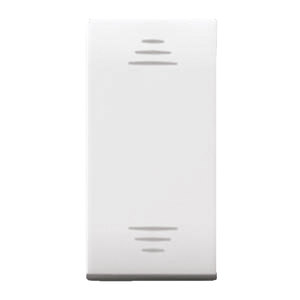 Interruptor de Pared Domus S44 AVE 1P 16AX Iluminable con Acabado Brillante RAL9010 Plástico IP20 - Product Image 1
