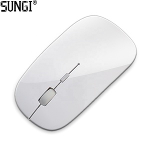 Mẫu Miễn Phí 2.4Ghz Im Lặng Quang BT Không Dây Blue Tooth Chuột Cordless Cho iPhone iPad Macbook Powered By AAA Pin - Product Image 1