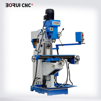 Machine de perçage et de fraisage universelle verticale et horizontale ZX7550CW avec tête pivotante pour la fabrication des métaux