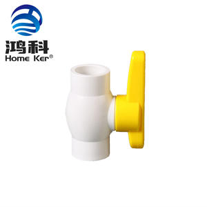 Groothandel 1/2 \ "-4 \" Plastic Kogelkraan Met Lange Handgreep Op Maat Hoge Kwaliteit Upvc Pvc Kogelkraan Voor Water - Product Image 3