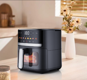 Friteuse à air numérique multifonction 7 L avec écran tactile visible, facile à nettoyer, sans huile, appareil électroménager - Product Image 4