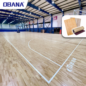 Piso Deportivo Antibacteriano Certificado por la FIBA, Hiperpermeable y Fácil <span class=keywords><strong>de</strong></span> Limpiar, para Competencia <span class=keywords><strong>Oficial</strong></span> y Construcción <span class=keywords><strong>de</strong></span> Canchas - Product Image 1