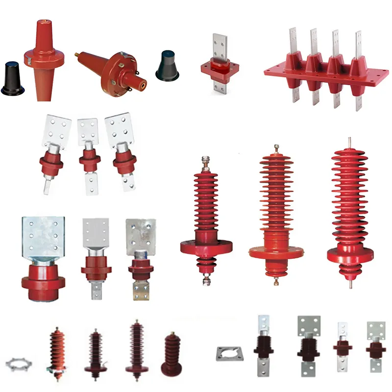 BMC/DMC transformator tegangan tinggi transformator tegangan rendah epoksi Resin Monoblock Plug-In Bushing Insulator