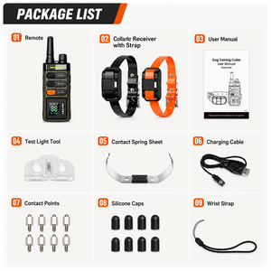 <span class=keywords><strong>Collier</strong></span> <span class=keywords><strong>anti</strong></span>-<span class=keywords><strong>aboiement</strong></span> intelligent pour chien avec écran couleur LED rechargeable 1600M, dispositif <span class=keywords><strong>anti</strong></span>-<span class=keywords><strong>aboiement</strong></span> <span class=keywords><strong>professionnel</strong></span>, sensibilité réglable - Product Image 4
