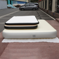 Lit gonflable de luxe moderne et portable sur mesure 2*1.2*0.2m pour adultes, camping et invités
