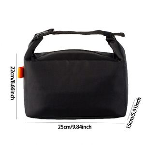 Large Capacity Insulated <b>Lunch</b> Bag - Thickened Foil Thermal Meal Tote with Handles for Work & Commute - Product Image 2