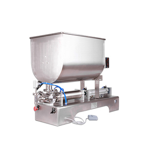 Pasta semi-automatica macchina di riempimento per la salsa di pepe Gel di miele burro di arachidi per il confezionamento di bevande in sacchetti - Product Image 3