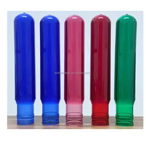 55mm Direct Factory 5 Gallon Blue Colored Pet Plastic Water Preform 750gr disposable PET preform