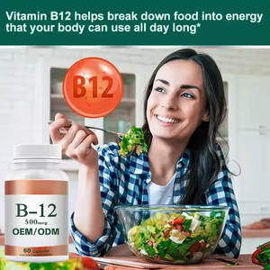 OEM/ODM Tabletas de Vitaminas B12, Suplementos de Extracto de Plantas, Energía y Concentración, Tabletas Veganas de Vitamina <span class=keywords><strong>B1</strong></span>, <span class=keywords><strong>B6</strong></span> y B12, 5000mcg de Vitamina - Product Image 3