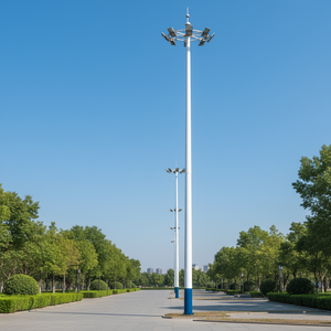 Postes de Iluminación de Alta Resistencia Galvanizados en Caliente Personalizados, Impermeables, para Estadios de Fútbol, Aeropuertos y Puertos Marítimos, de 20 a 50 Metros - Product Image 3