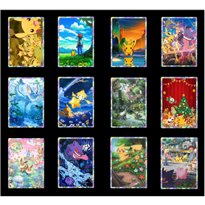 <span class=keywords><strong>Carte</strong></span> 3D gravée et imprimée, jeu de société, cadeau, Pokemoned Funism, personnalisation en gros, <span class=keywords><strong>carte</strong></span> Eif origins pop Pokemoned Fan Art - Product Image 4