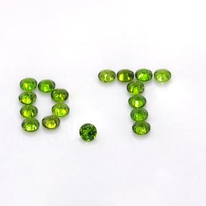 Bonne qualité à facettes semi-précieuses pierres précieuses vertes en vrac en gros fabrication de bijoux <span class=keywords><strong>diopside</strong></span> de <span class=keywords><strong>chrome</strong></span> naturel - Product Image 5