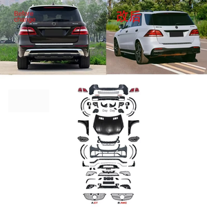 Mise à niveau en gros vers GLE Bodykit GLE Mise à niveau de style ordinaire vers les pare-chocs avant et arrière AMG pour Mercedes-benz W166 - Product Image 2
