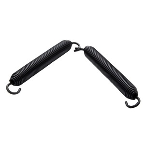 Custom Made Universal Hook <b>Tension</b> <b>Springs</b> 180mm Free Height <b>Spring</b> Steel Multiple Uses Blackened Spiral <b>Spring</b> Left Hand Right - Product Image 1