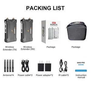 Audio Video <b>Wireless</b> hd mi Extender Plug and Play 250M 1080P for Camera Camcorder PS <b>PC</b> to TV hd miWireless Transmitter Receiver - Product Image 6