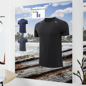 Ropa Deportiva Premium para Primavera, Conjunto de Gimnasio, Camiseta para Correr, Ropa Deportiva Personalizada, Camisetas Deportivas para Hombre, Compresión, Resistente al Viento, Transpirable - Product Image 3