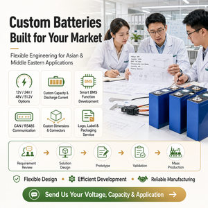 Batería LiFePO4 de 48V 200Ah 10kWh Montada en Pared con BMS Inteligente, Sistema Modular de Almacenamiento de Energía para Hogar, Comercial, Solar y Fuera de la Red - Product Image 4