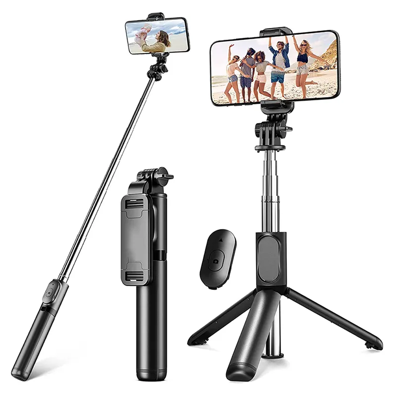 Factory XT02 Xách Tay Cầm Tay Tik Tok Live Desktop Tripod Đứng Ảnh Tự Sướng Stick Với Fill Light Cho Máy Ảnh Và Điện Thoại