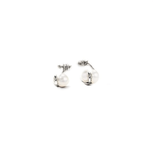 แหวนคริสตัลประดับมุกและเพชร สแตนเลสสตีล 316L ชุบทอง PVD ทนทานต่อการใช้งาน - Product Image 2