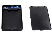 Caja de Disco Duro Externo de 2.5 Pulgadas USB 2.0, sin Herramientas, para SSD SATA, Compatible con Portátiles