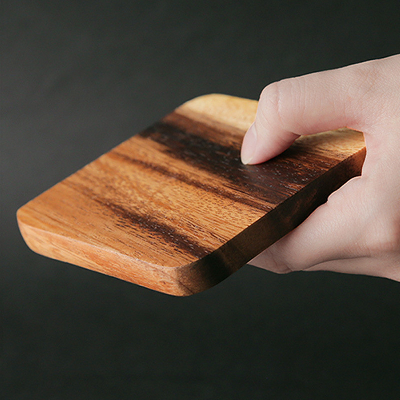 Carré couleur bois