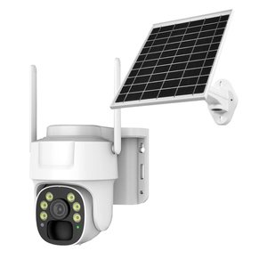 Caméra solaire extérieure <span class=keywords><strong>de</strong></span> sécurité <span class=keywords><strong>sans</strong></span> <span class=keywords><strong>fil</strong></span> PTZ WiFi IP CCTV 3MP V380 alimenté par batterie 4G carte SIM bon marché - Product Image 1