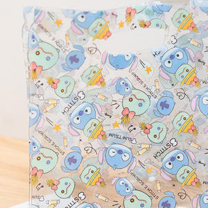 <b>Wholesale</b> Unisex Transparent Square <b>Tote</b> <b>Bag</b> Thickened Casual Hand-Held Cartoon Printing Packaging Gift <b>Bag</b> cartoon <b>tote</b> <b>bag</b> - Product Image 3