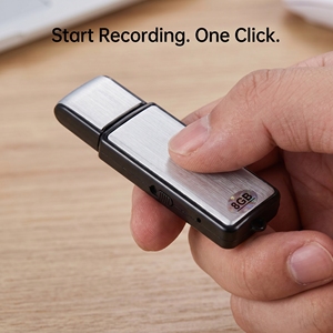 Enregistreur vocal numérique miniature à activation vocale, 18 heures d'enregistrement continu, réduction de bruit DSP, enregistreur vocal USB OEM - Product Image 4