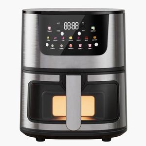 Freidora de Aire Inteligente Digital Comercial Multifuncional de Acero Inoxidable con Pantalla Táctil y Gran Capacidad (8.5L, 10L, 12L, 15L) - Product Image 2