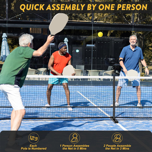<span class=keywords><strong>Prix</strong></span> d'usine : Cadre de pickleball portable avec filet, système de filet professionnel pour le pickleball avec sac de transport - Product Image 3
