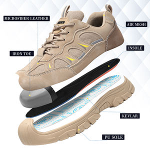 Chaussures de sécurité JIANKUN 2025 – Nouveauté, pointe en acier, anti-perforation, légères, respirantes, pour homme – Idéales pour l'été - Product Image 2