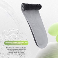 Semelles intérieures en mousse élastique haute performance, antichoc, antidérapantes et confortables pour la course, la randonnée et les chaussures de travail