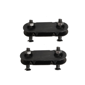 Taquet <span class=keywords><strong>double</strong></span> pièce en acier avec finition zinguée Boulon de ceinture Convoyeur Boucle de clou Clip de connexion - Product Image 3