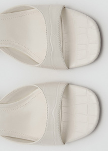 <span class=keywords><strong>Sandalias</strong></span> de tacón alto de 5 cm para mujer, estilo mule, antideslizantes, de verano, con punta abierta y tira única, tacón de aguja, para exterior - Product Image 6
