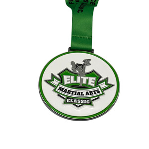 Medalla Clásica de Artes Marciales Yichende Elite, de Aleación de Zinc Esmaltada, con Logotipo Personalizado, Premio para Eventos Competitivos - Product Image 1