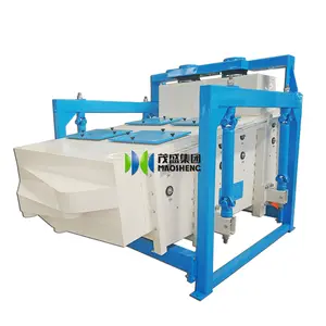 Limpiador de vibración rotatorio de granos de gran capacidad, máquina separadora de clasificación de limpieza para frijoles, granos de café de soja