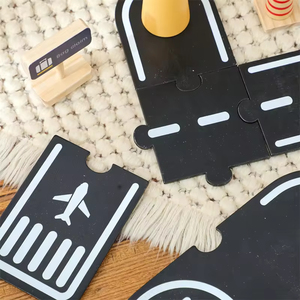 Offerta Speciale: Gioco Educativo Montessori in Legno con Piattaforma di Atterraggio per Elicottero, Logo Personalizzabile, per Bambini dai 2 ai 4 Anni - Product Image 3