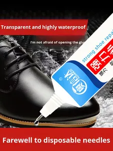 Colle à chaussures en silicone imperméable en résine colle souple pour réparation de chaussures adhère fermement aux baskets et aux chaussures en cuir pour réparateur de chaussures - Product Image 3