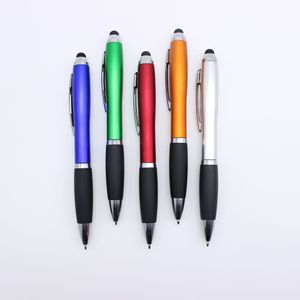 Bolígrafos Promocionales de Plástico con Logotipo Personalizado, Multicolores, con Cuerpo de Goma y Punta de 1.0 mm, Bolígrafos Novedosos - Product Image 1