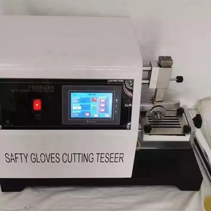 EN388 ISO20344 Leather Cutting Resistant Test <b>Machine</b> Safety Glove Shoes Cut Resistance Tester - Product Image 3