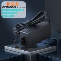 Chargeur vertical de bureau PD PPS avec cordon d'entrée C6 C8 en option, prises murales remplaçables US EU UK AU, adaptateur secteur en gros