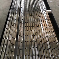 Rail de guidage linéaire de fabrication chinoise, mini/miniature/robuste, HGR15 HGR20 HGR25 HGR30 HGR35 HGR45 HGR55 HGR65