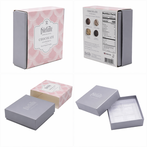 Caja <span class=keywords><strong>de</strong></span> Embalaje Personalizada para Macarrones, Pasteles y Galletas, Caja <span class=keywords><strong>de</strong></span> Regalo Pequeña <span class=keywords><strong>de</strong></span> Cartón para Dulces, Caja <span class=keywords><strong>de</strong></span> Chocolate Personalizada - Product Image 2
