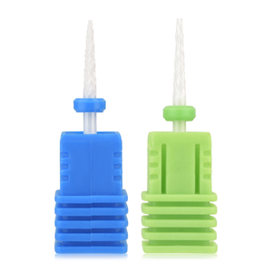 Fraise à ongles en carbure 3/32" pointue, grain M/C, pour manucure, ponceuse à cuticules, pour salon de manucure et usage domestique - Product Image 1