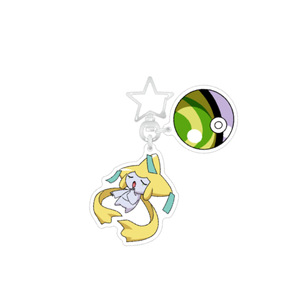 Elf BKM Pikachu llavero UV impreso estilo de dibujos animados que rodea la secundaria para el juego de Pokemon Material plástico Acrílico - Product Image 3