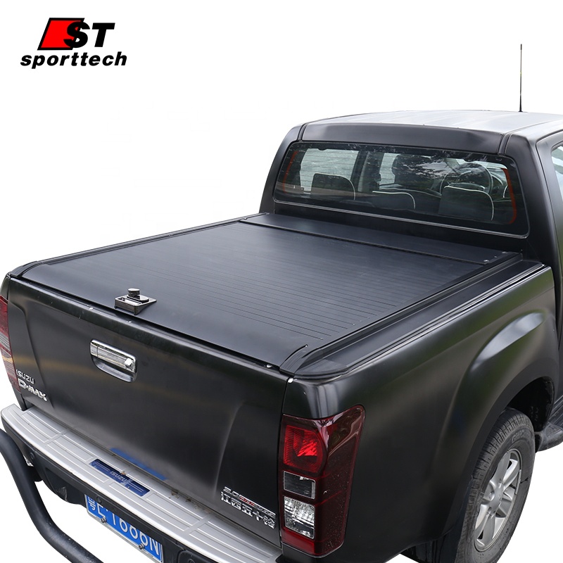 Без перфорации водонепроницаемый жесткий корпус из алюминиевого сплава штарки ролика крышка с паролем для Chevrolet Colorado/Ford f150/Hilux